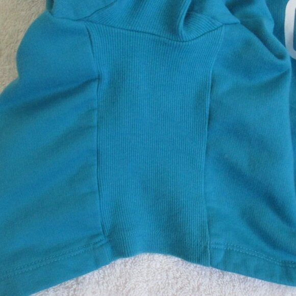 GYMSHARK Crop Sweatshirt Small Blue Pullover Hoodie - Picture 7 of 9